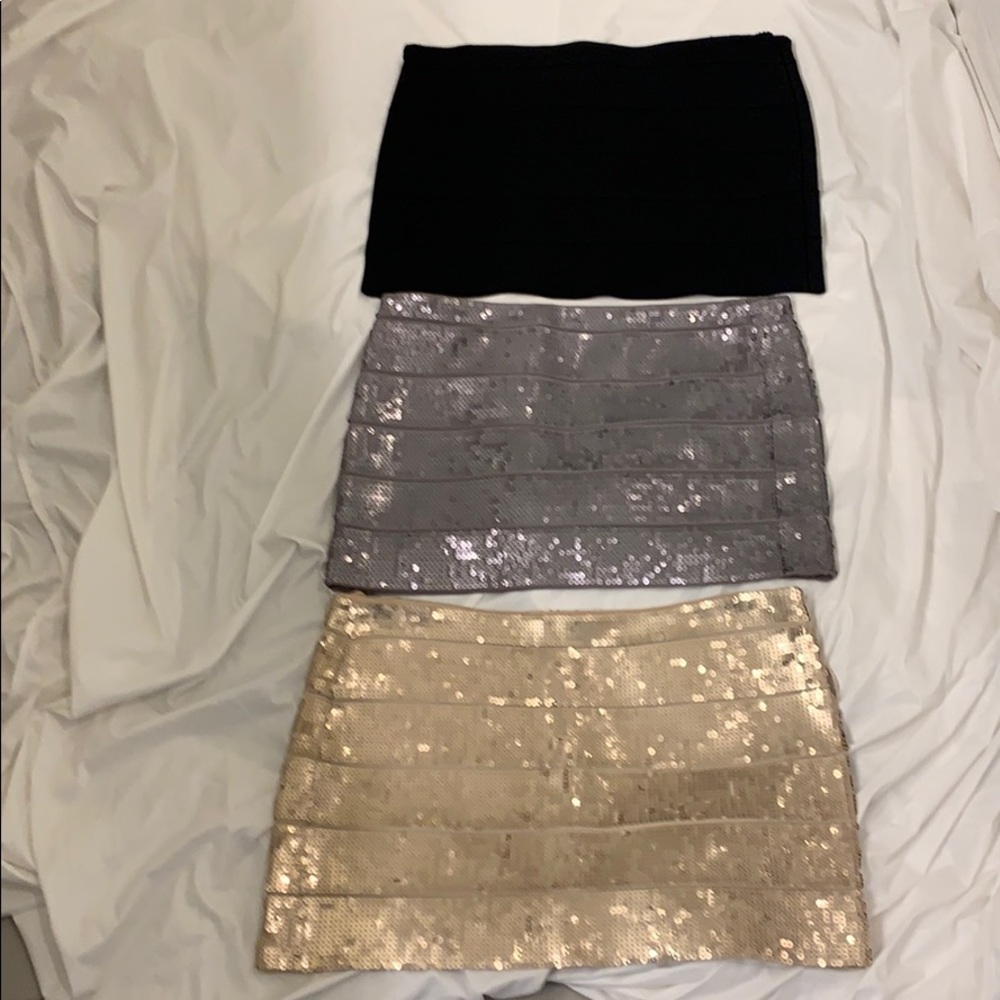 HAUTE HIPPIE COUTURE MINI SKIRTS Size S 💕